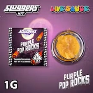 Sluggers - Sluggers Sauce 1g Purple Pop Rocks