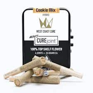 WEST COAST CURE - West Coast Cure - Preroll - Cookie Mix - 6 Pack Minis