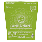 Kanha Nano Sublime Key Lime Hybrid Gummies