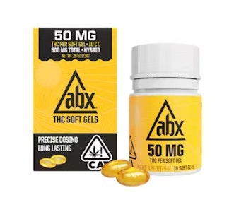ABX - ABX 50mg THC Soft Gels 10ct