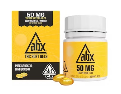 ABX - ABX 50mg THC Capsules 20pk