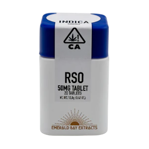 EMERALD BAY EXTRACTS - Mule Fuel (I) | 50mg (20pk) RSO Tablets | Emerald Bay Extracts