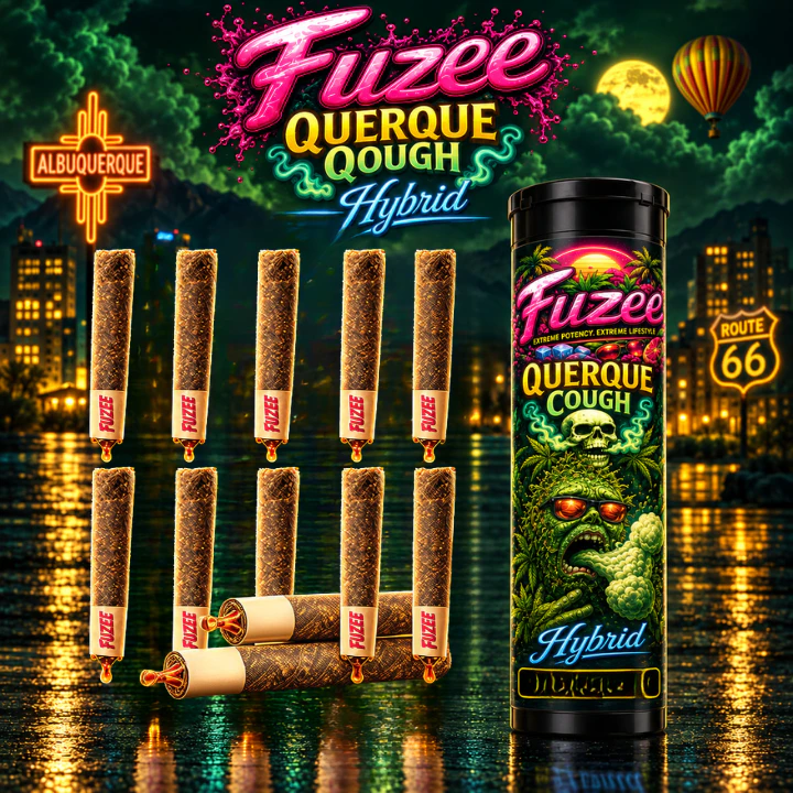 All Ways Aeroponics - FUZEES | 10PK 2G Infused Pre-Rolls | Querque Qough (H) Main Image