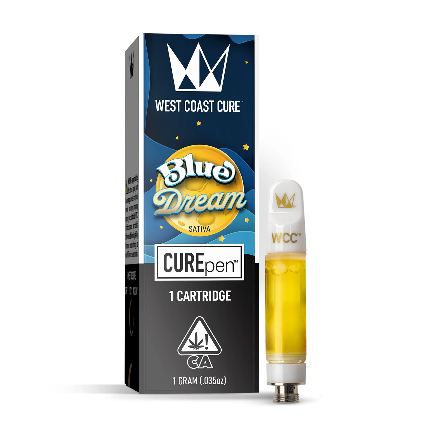 West Coast Cure - Blue Dream (S) 88.0% THC | 1g CUREpen Cartridge Main Image
