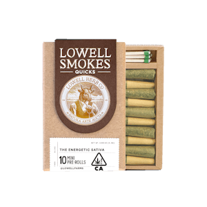 Lowell - Lowell Quicks Preroll Pack 3.5g The Energetic Sativa 