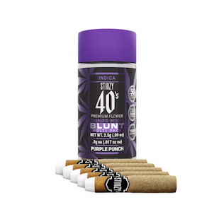 STIIIZY - Stiiizy - 5pk Infused Mini Blunts - Purple Punch