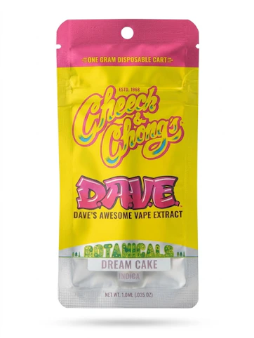 Cheech & Chong's - Dream Cake -Indica- 77.75% THC | 1g (510 Cartridge) | Cheech & Chong -N11 BACK