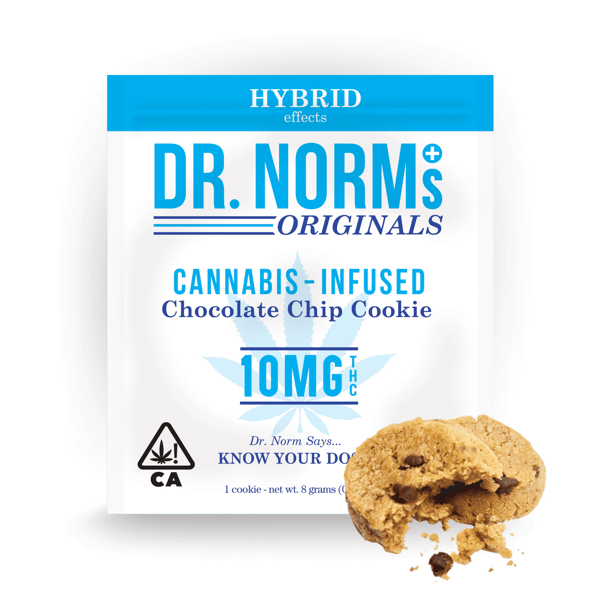 Dr. Norm's - [Dr. Norm's] Cookies - 100mg - Chocolate Chip (H) Main Image