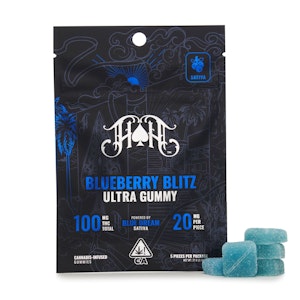 HEAVY HITTERS - Heavy Hitters - 100mg Gummies - Blueberry Blitz