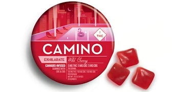 Camino - Wild Cherry 1:1:1 THC:CBC:CBG Gummies - 300mg