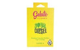 Gelato Brand - Classics Cartridge 1g - Sour Diesel 92%