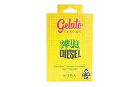 Gelato Brand - Classics Cartridge 1g - Sour Diesel 91%