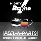 Rayne Drops | 1pk Mighty Gummy | Peel-A-Parts | 75mg