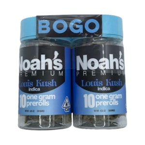 Noah's Premium Bogo - Noah's Premium Bogo Louis Kush 2 Pk Of 10 (I) Preroll Packs 20g