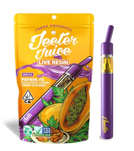 Jeeter Juice - [Jeeter Juice] Live Resin Disposable - 0.5g - Papaya #5 (I)