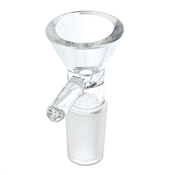 Glass - 14mm Clear Funnel Bowl