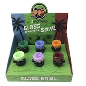 3 Monkey Glass Bowl Assorted $15 PD #51835