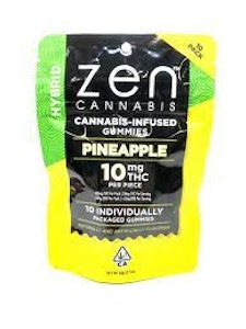 ZEN CANNABIS - Zen - Edible - Hybrid Pineapple - 100MG