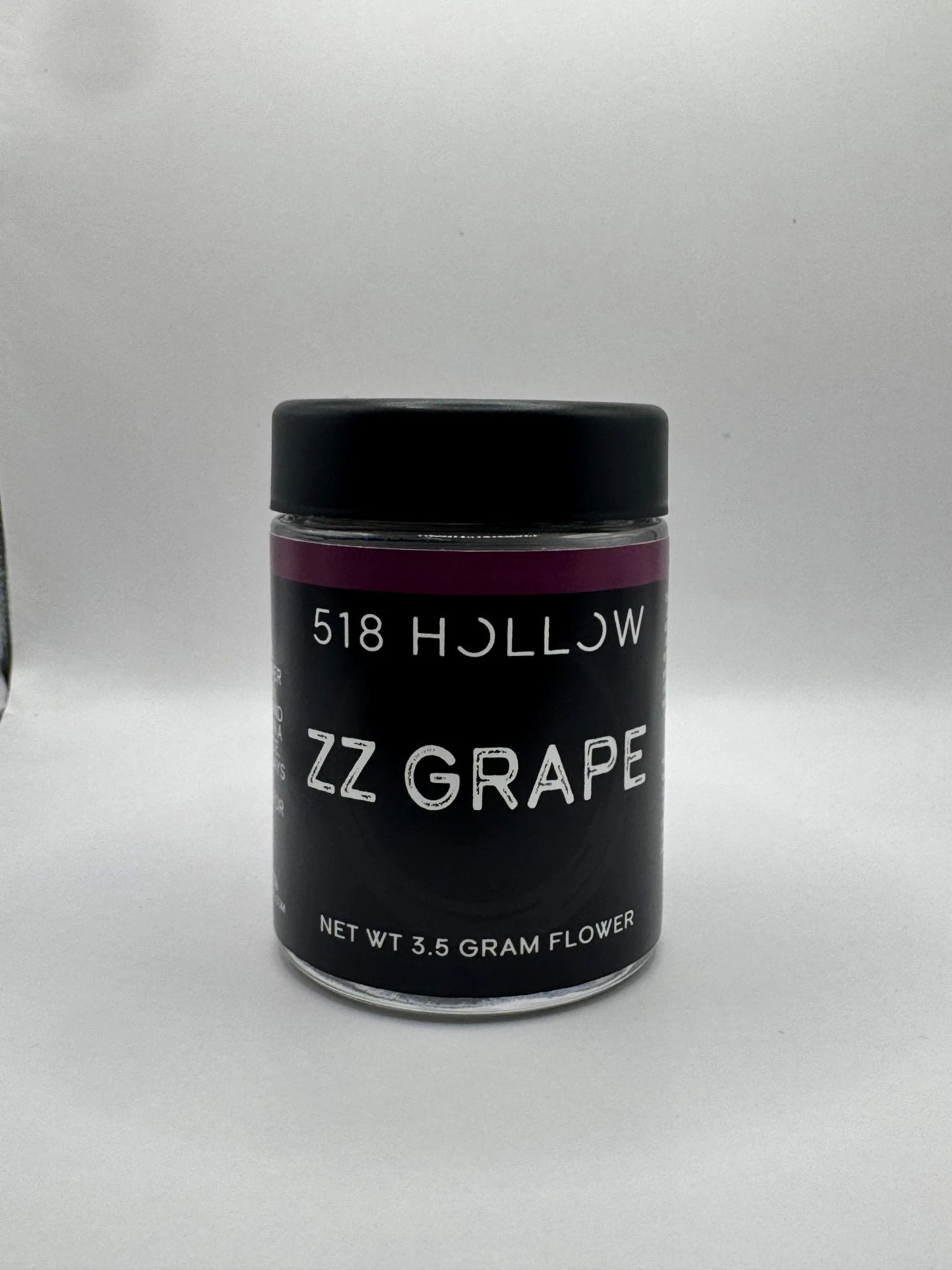 518 Hollow - 518 Hollow - ZZ Grape - 27% THC - 3.5g - Dry Flower Main Image