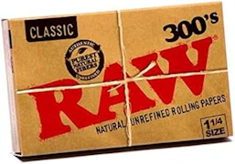 RAW Classic Rolling Papers 1 1/4 300pk