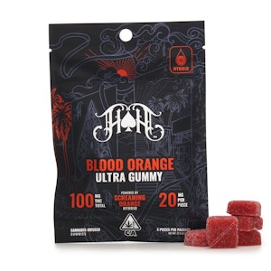 HEAVY HITTERS - Heavy Hitters - Blood Orange - Edibles - 5pk - 100mg