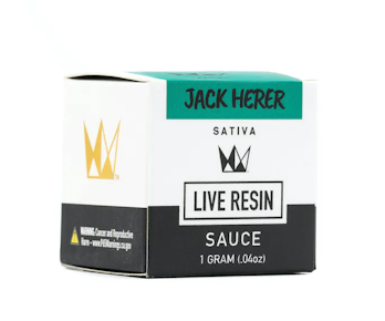 WCC - Jack Herer - 1g Live Resin Sauce
