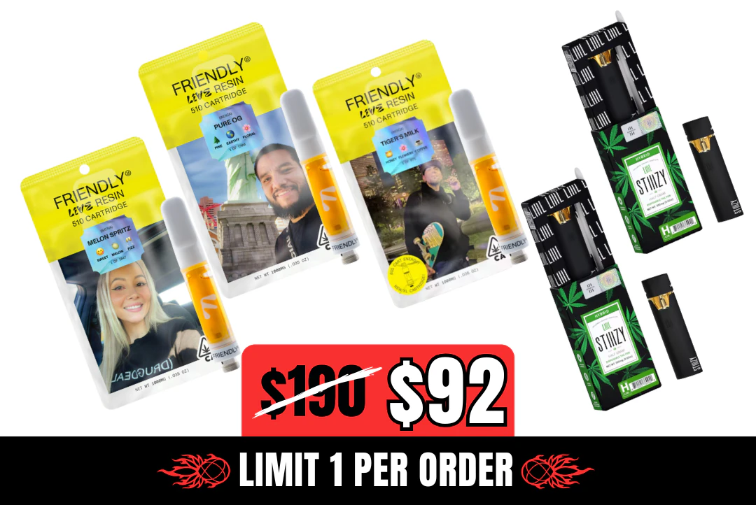 Friendly Brand - 52% off 4g Lil Friendly Vape Bundle Main Image