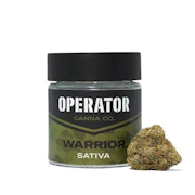 Operator | Fresh Powder | Warrior Sativa | 3.5G Flower