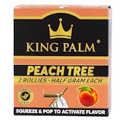 King Palm Peach Tree Rollies 2pk ND #52072