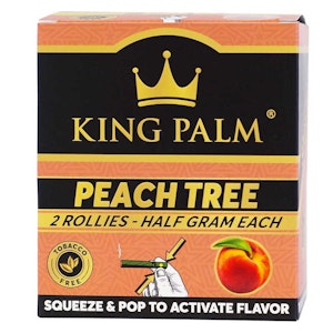 KING PALM - King Palm Peach Tree Rollies 2pk ND #52072