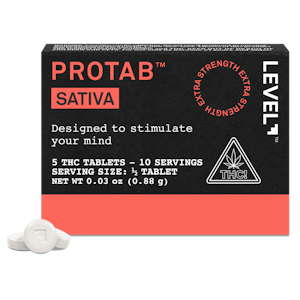 LEVEL - Level - Protab Sativa 5pk - 100mg