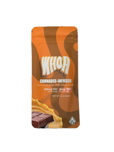 WHOA - WHOA | PEANUT BUTTER MILK CHOCOLATE BAR | EDIBLE | 100MG