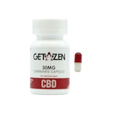 Get Zen - High CBD 30ct Bottle 900mg