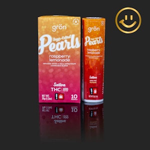 Grön - Grön Pearls| Raspberry Lemonade | 10pk