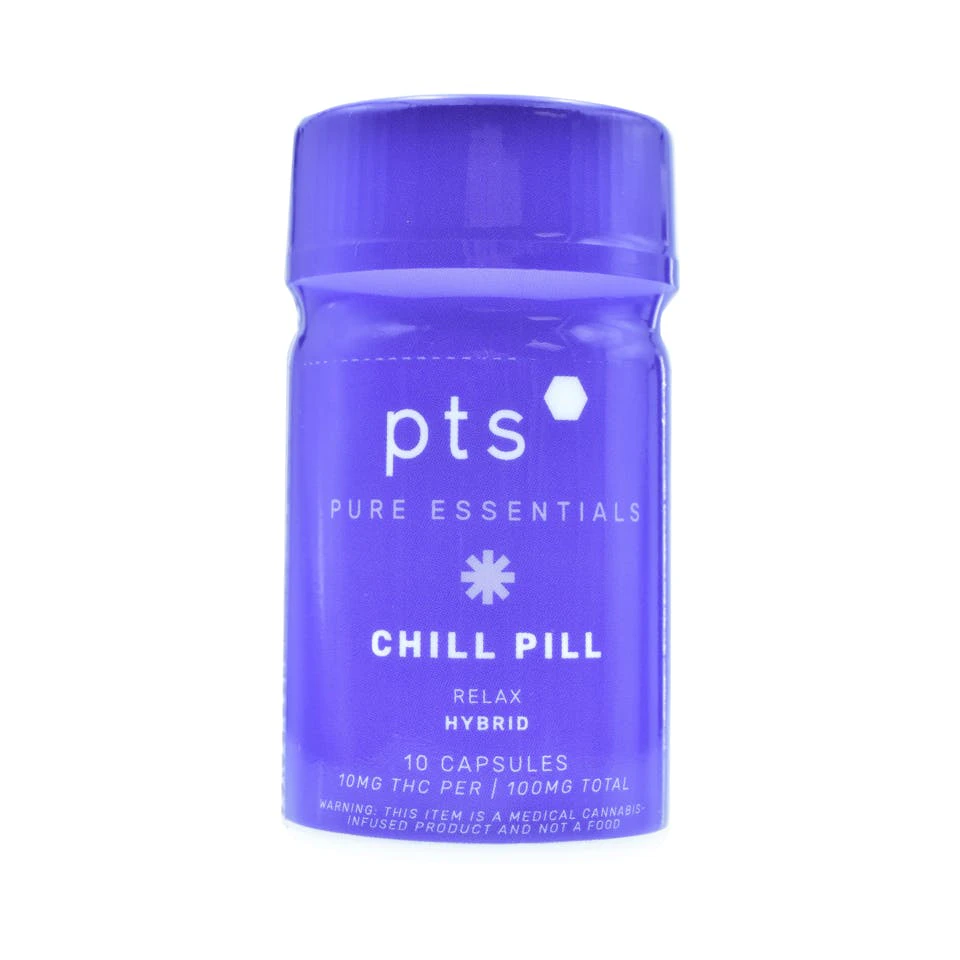 PTS - PTS | 10pk Capsules | Chill Pill | 100mg Main Image
