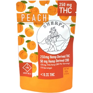 Sherpa - Sherpa | Peach D9+CBD | Edible