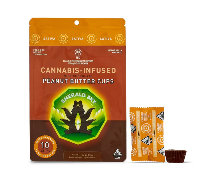 Emerald Sky - Emerald Sky - Peanut Butter Sativa - 10pk - 100mg Main Image