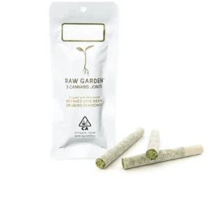 Raw Garden - Raw Garden - Infused Preroll 3pk - Space Station OG 41%