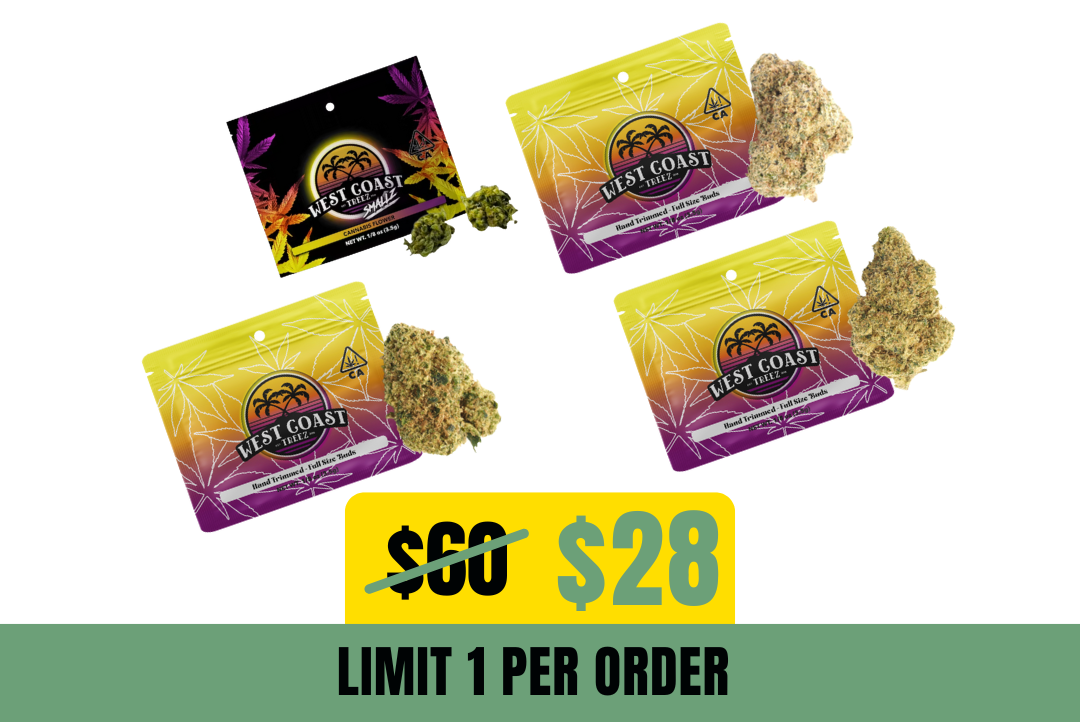 53% off 14g West Coast Treez Flower Bundle picture