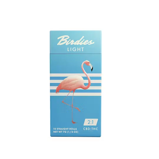 Birdies - Birdies Light 10pk Prerolls 7g CBD 2:1 Main Image