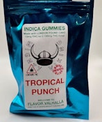 Tropical Punch - 100mg Indica Gummies - Mighty Viking