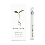 Raw Garden White Variable Voltage Branded Battery Kit 