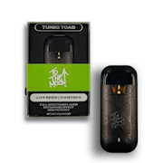 To The Moon | Turbo Toad| Live Resin + Diamonds | 1G AIO