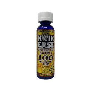 Kwik Ease Sativa THC Natural Shot (100mg)