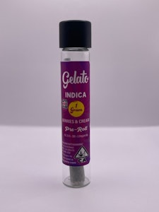 GELATO - Berries & Cream 1g Pre-Roll - Gelato