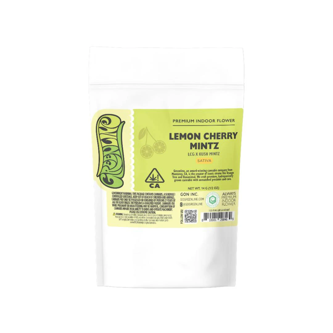 Greenline - [Greenline] Flower - 14g - Lemon Cherry Mintz (S) Main Image