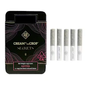Cream of the Crop | Peach Ozz | Infused Pre-Roll Pack | [2.5g] 5pk | Sativa
