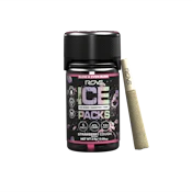 Strawberry Cough 0.5g 5pk Ice Rosin, Diamonds, Hash Infused Pre-Rolls