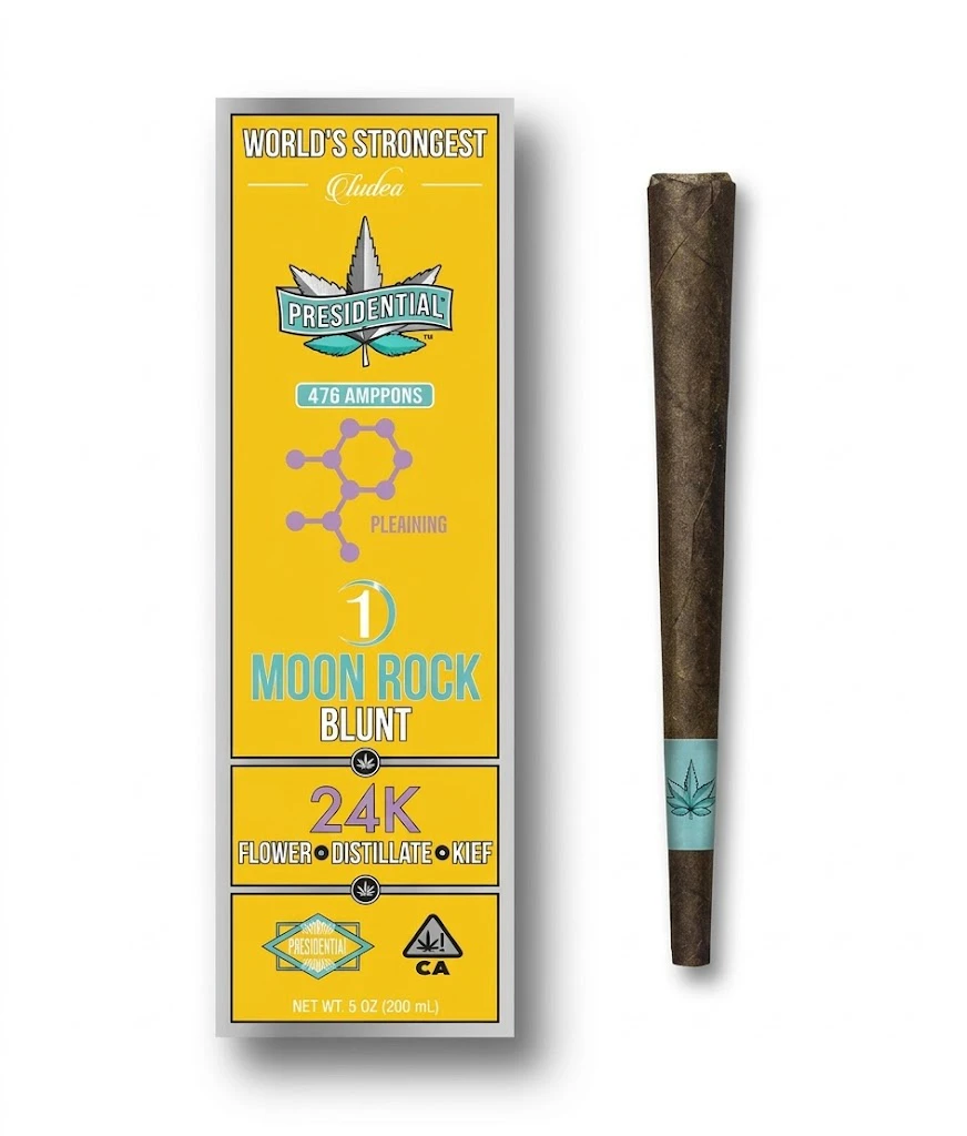 Presidential - Presidential - Preroll - Infused Blunt - 24K Moon Rock - 1.5g Main Image