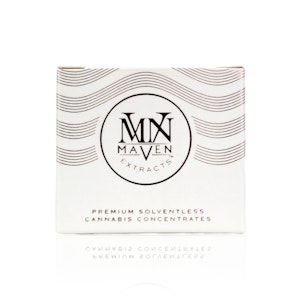 MAVEN - MAVEN - Concentrate - Orange Truffle Souffle - Cold Cure Live Rosin - 1G